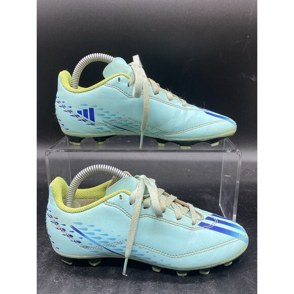 Adidas X SPEEDPORTAL.4 Soccer Cleats Aqua Blue GW8498 Kids Size 2 - Picture 1 of 7